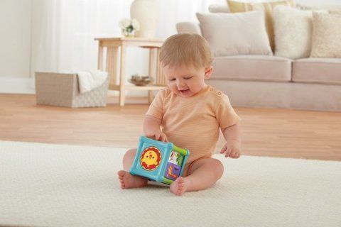 Игровой кубик с зверушками Fisher-Price (BFH80)