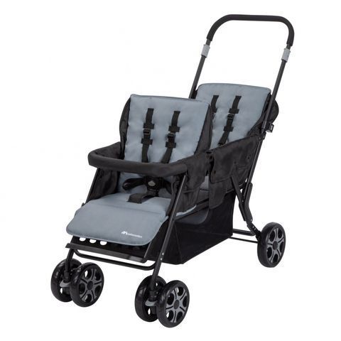 Прогулочная коляска для двойни Bebe Confort Teamy Shadow block