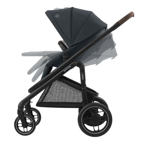 Универсальная коляска 2в1 Maxi-Cosi Plaza Plus Essential Graphite