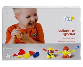 Набор для детской лепки Genio Kids Забавные друзья (TA1026)