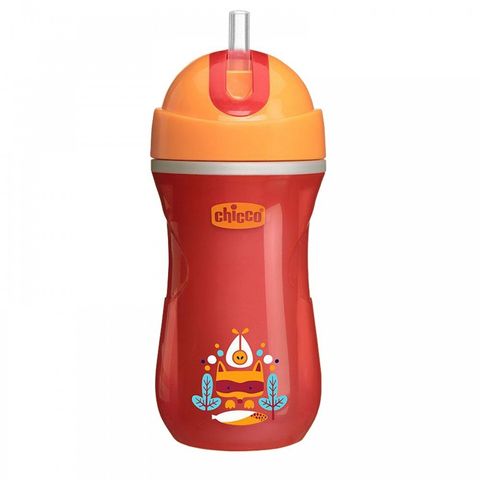Чашка-непроливайка Chicco Sport Cup 06991.30R (266мл/14м+) оранжевый