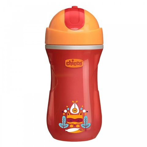 Чашка-непроливайка Chicco Sport Cup 06991.30R (266мл/14м+) оранжевый
