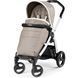 Прогулочная коляска Peg-Perego Book Plus 51 Versilia (бежевая з белым/шасси white)