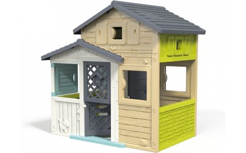 Ігровий будиночок Smoby "Друзі Єво" з поштовою скринькою та вікнами (810204)