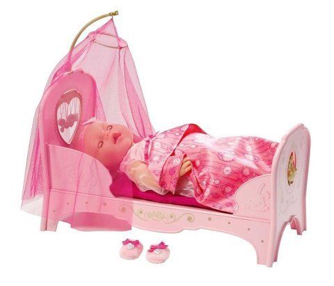 Интерактивная кроватка Baby Born Сладкие сны принцессы Zapf Creation 819562