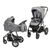 Универсальная коляска 2в1 Baby Design Husky NR 2021 07 Gray
