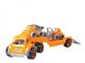 фото Игрушка Technok автовоз с набором стройтехника оранжево-серый (3930-1)