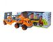 фото Игрушка Technok автовоз с набором стройтехника оранжево-серый (3930-1)