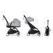 Коляска 2в1 BABYZEN YOYO2 (шасси Black/ люлька Bassinet 0+ Stone/ комплект текстиля 6+ Stone)