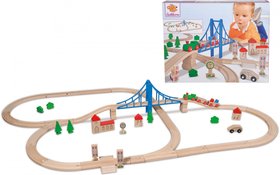 Игровой набор Eichhorn Железная дорога. Путешествие через мост 100001264