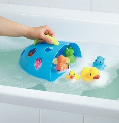 Корзина для игрушек в ванную BabyOno 262 (розовый)