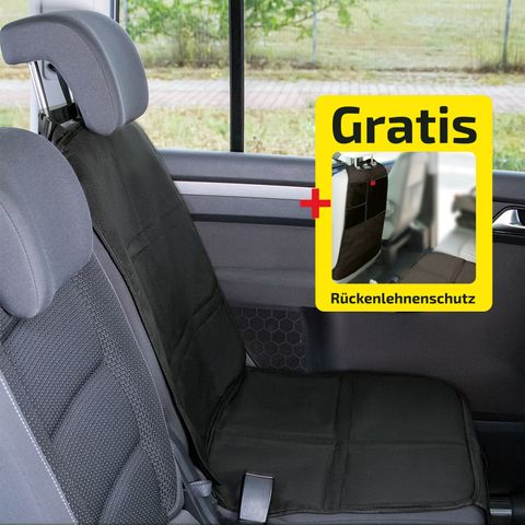 Защитный коврик под автокресло Heyner Seat+BackrestProtector PRO Black 799110 Органайзер в комплекте!