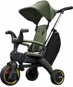 Складной трехколесный велосипед Doona Liki Trike S3 Desert Green