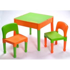 Комплект Tega MAMUT стол+2 стула MT-003 698 green/orange