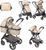 Коляска-трансформер Lorelli Sola Set beige