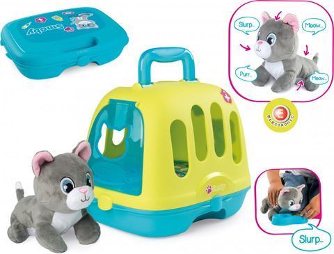 Ігровий набір Smoby Догляд за кошеням з кейсом 340300