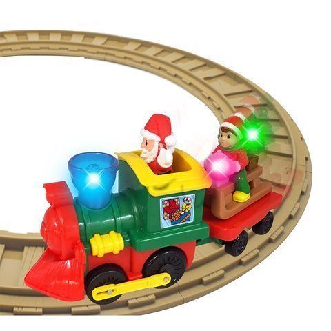 Игровой набор с железной дорогой Kiddieland Рождественский экспресс 056770