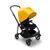 Прогулянкова коляска Bugaboo Bee6 Black/Black-Lemon Yellow
