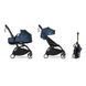 Коляска 2в1 BABYZEN YOYO2 (шасси Black/ люлька Bassinet 0+ Navy Blue/ комплект текстиля 6+ Navy Blue)