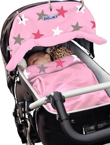 Одеяльце двустороннее Xplorys Baby Pink Stars