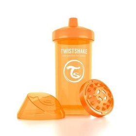 Чашка-непроливайка Twistshake 360мл (оранжевый)