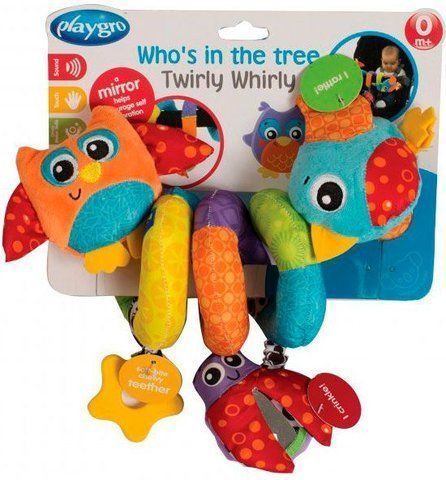 Пружинка-кружилка Кто на дереве Playgro 0184474