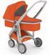Классическая коляска Greentom Upp Carrycot (Grey/Orange)