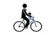 фото Детское велокресло на руль Thule Yepp Mini White