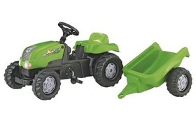 Трактор педальный с прицепом Kid Rolly Toys (012169)