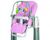 Набор для детского стульчика Peg-Perego Tatamia (чехол и игровая панель) розовый