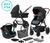 Універсальна коляска 3в1 Kinderkraft Xmoov Black