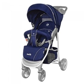 Прогулянкова коляска Babycare Swift BC-11201/1 Blue +дощовик