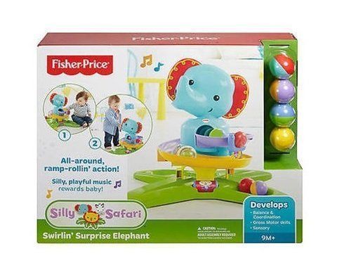 Музыкальный игровой набор Слоненок с шариками Fisher-Price (DGT87)