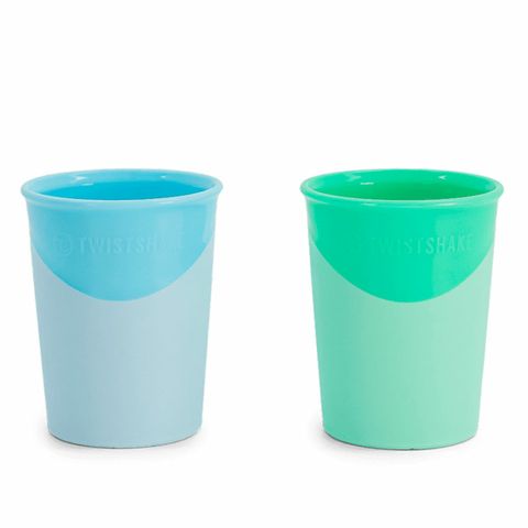 Чашки Twistshake 170мл 6+ (Pastel Blue/Green) 2шт 78115