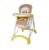 Стільчик для годування Carrello Caramel CRL-9501/2 Yellow