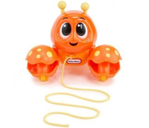 Игрушка-каталка на веревочке Little Tikes Веселый лобстер 638534