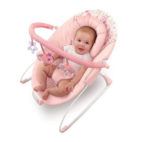 Кресло-качалка розовое Цветастые сны Kids II
