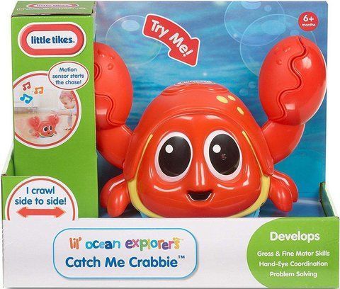 Интерактивная игрушка Little Tikes Исследователи океана Поймай меня, крабик 638510