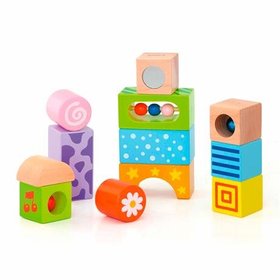 Деревянные кубики Viga Toys Погремушки 50682