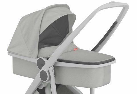 Текстильний комплект для люльки Greentom Upp Carrycot (Grey)