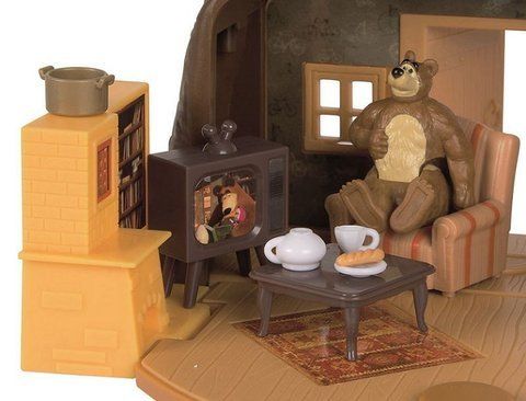 Кукольный домик Медведя Simba Маша и Медведь (9301632)