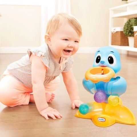 Игровой набор Little Tikes Исследователи океана Баскетбол с морским котиком 638480