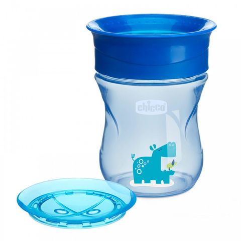Чашка-непроливайка Chicco Perfect Cup 06951.20 (200мл/12м+) синий