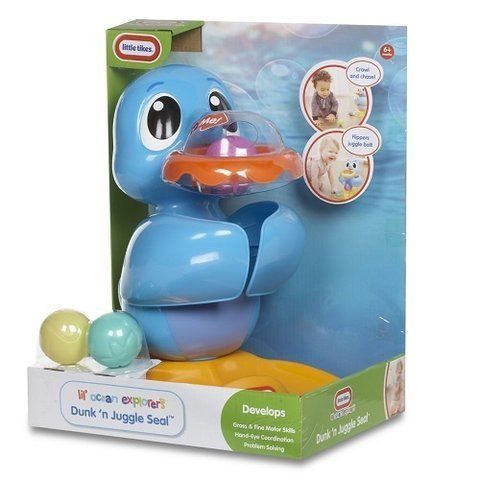 Игровой набор Little Tikes Исследователи океана Баскетбол с морским котиком 638480