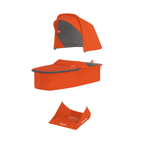 Текстильний комплект для люльки Greentom Upp Carrycot (Orange)
