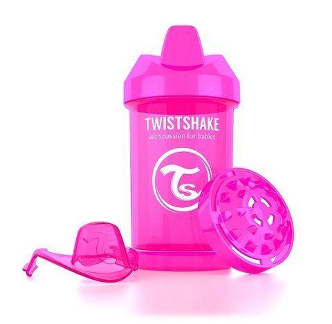 Чашка-непроливайка Twistshake 300мл (розовый)