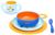 Набор посуды для кормления Suavinex Истории маленьких монстров синий 300830