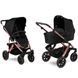 Універсальна коляска 2в1 ABC Design Salsa 4 Air Diamond Rose Gold