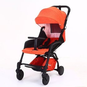 Прогулочная коляска Yoya Care черная рама/оранжевый