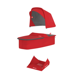 Текстильний комплект для люльки Greentom Upp Carrycot (Red)